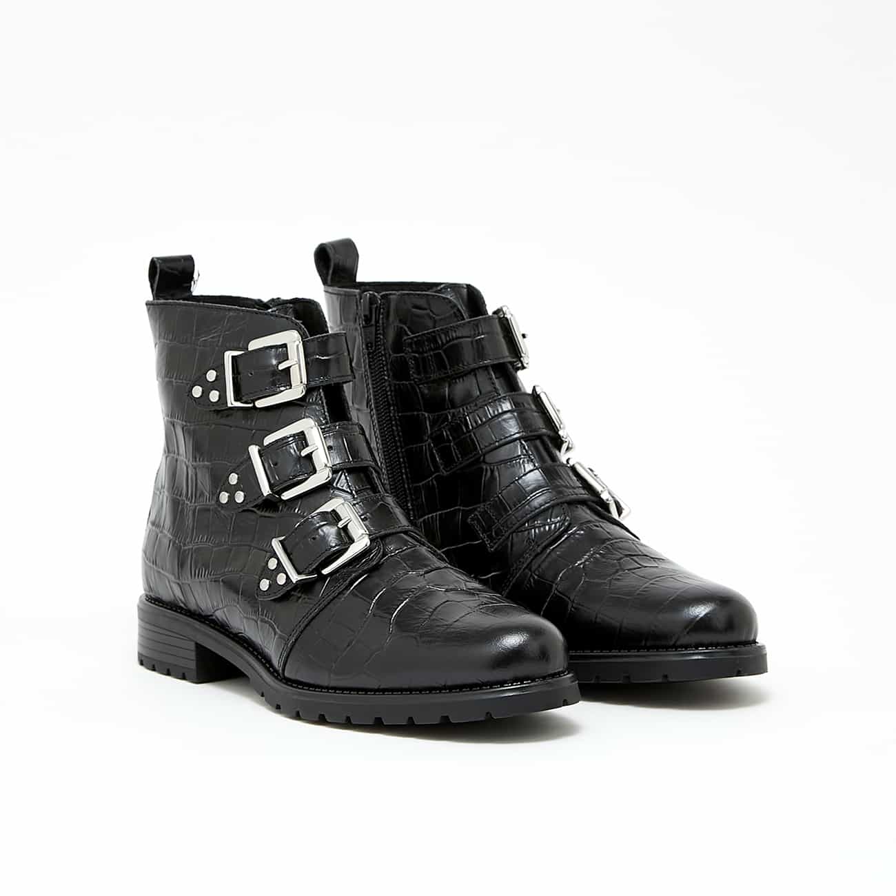 Firenza - Noir Croco Vernis – Image 2