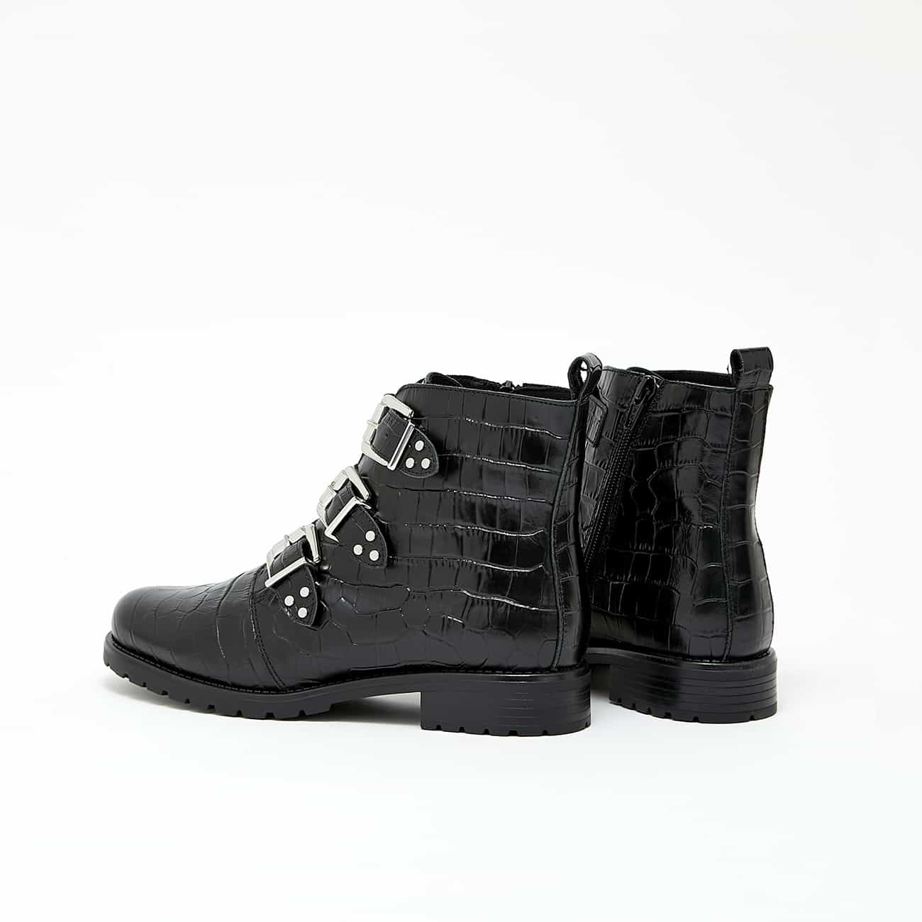 Firenza - Noir Croco Vernis – Image 3