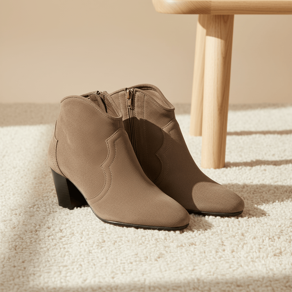 Fidelia Taupe Suede – Image 5