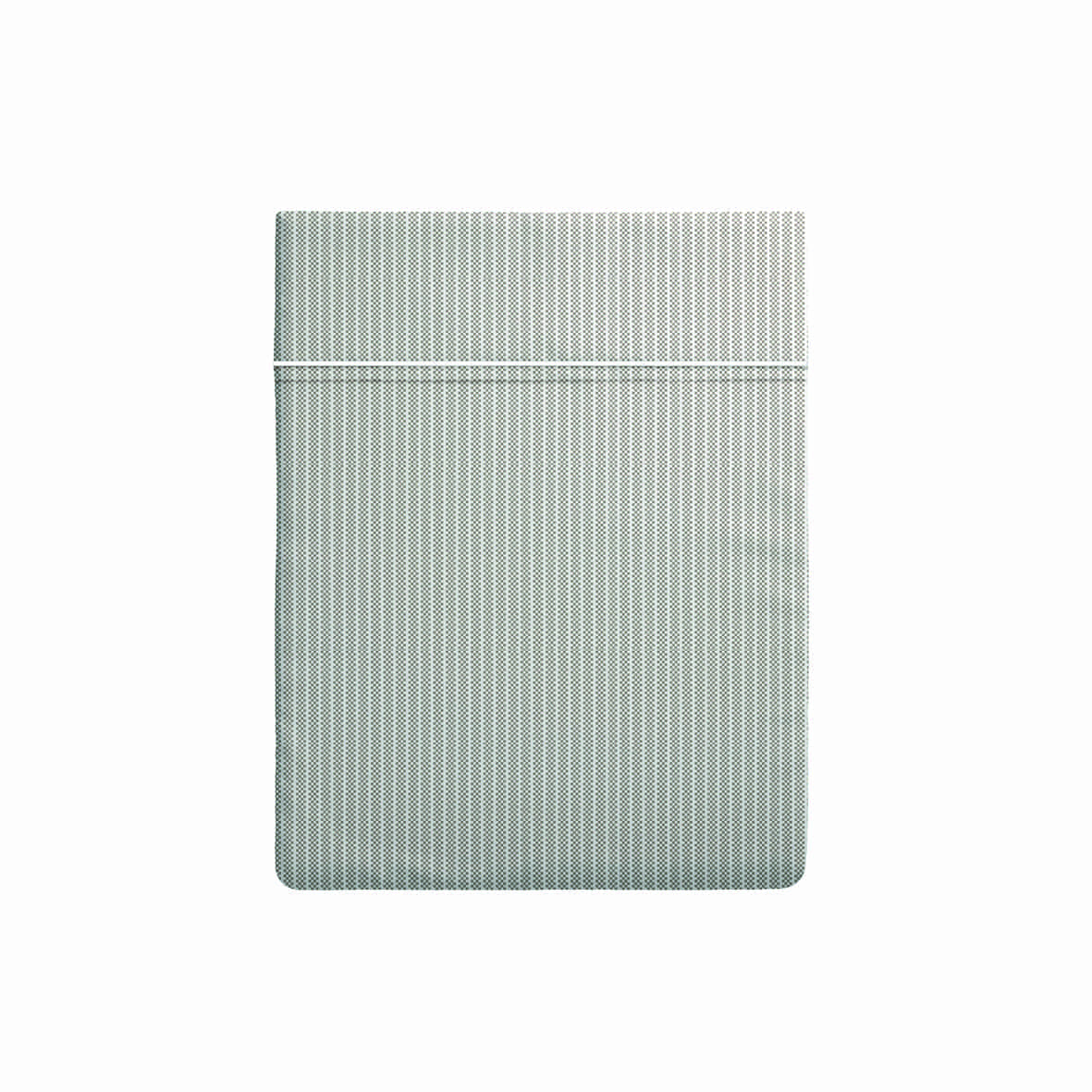 Drap plat coton percale - Sorbonne Taupe  - 240 x 300 cm