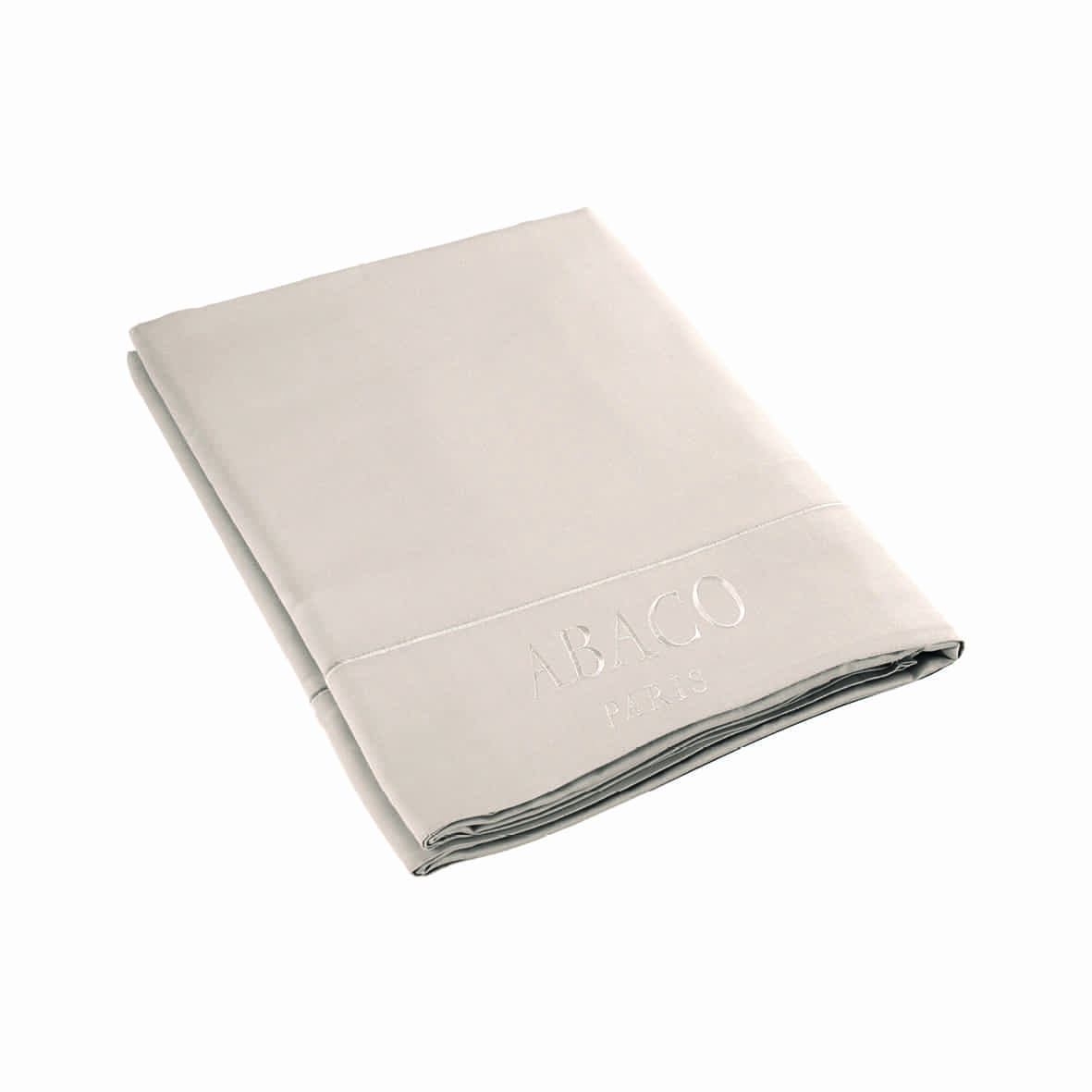 Drap plat satin de coton - Uni 1 baratta Taupe 05 - 260 x 290 cm