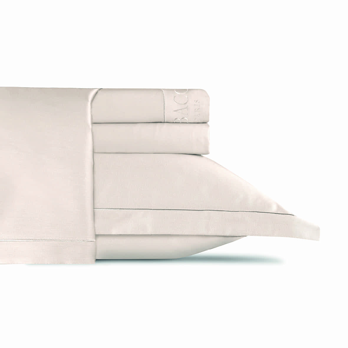 Ensemble de draps satin de coton - Uni 1 baratta Taupe 05 - 240 x 300 cm + 180 x 200 x 30 cm + 2 x (50 x 70 cm)