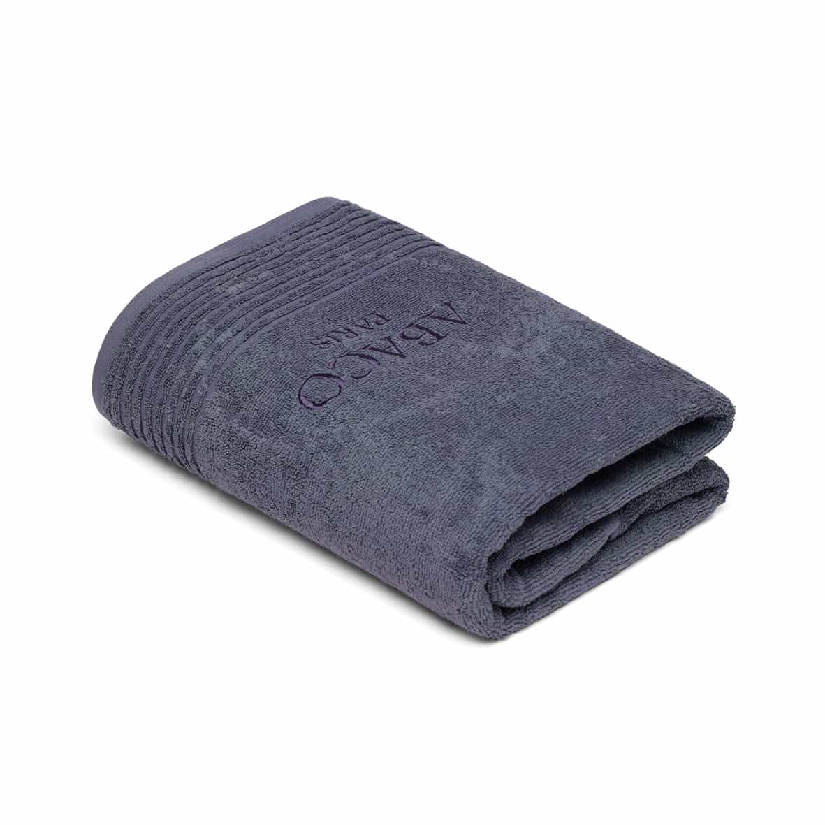 Drap de bain coton peigné LT - Ecume Bleu gris - 100 x 150 cm