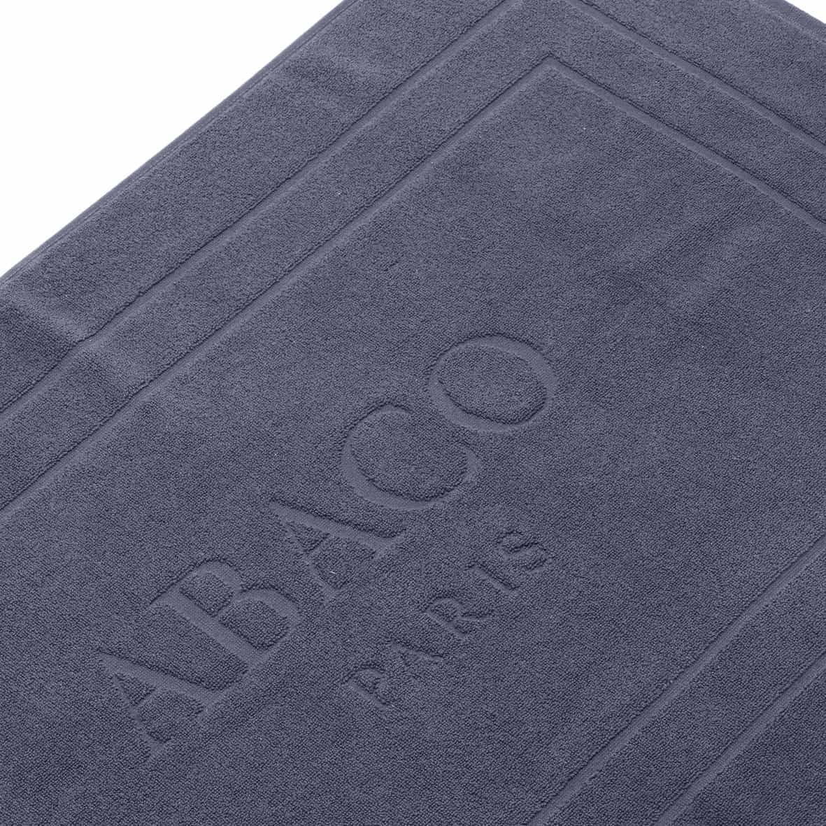 Tapis de bain coton - design 19 Bleu gris - 60 x 100 cm – Image 2