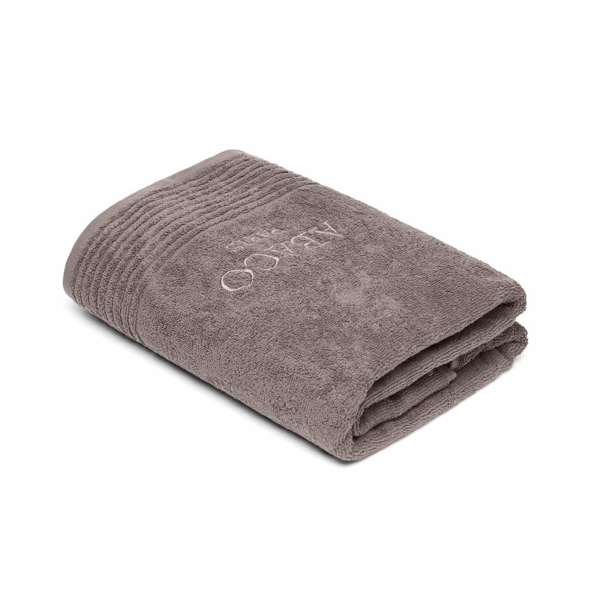 Drap de bain coton peigné LT - Ecume Brun - 100 x 150 cm