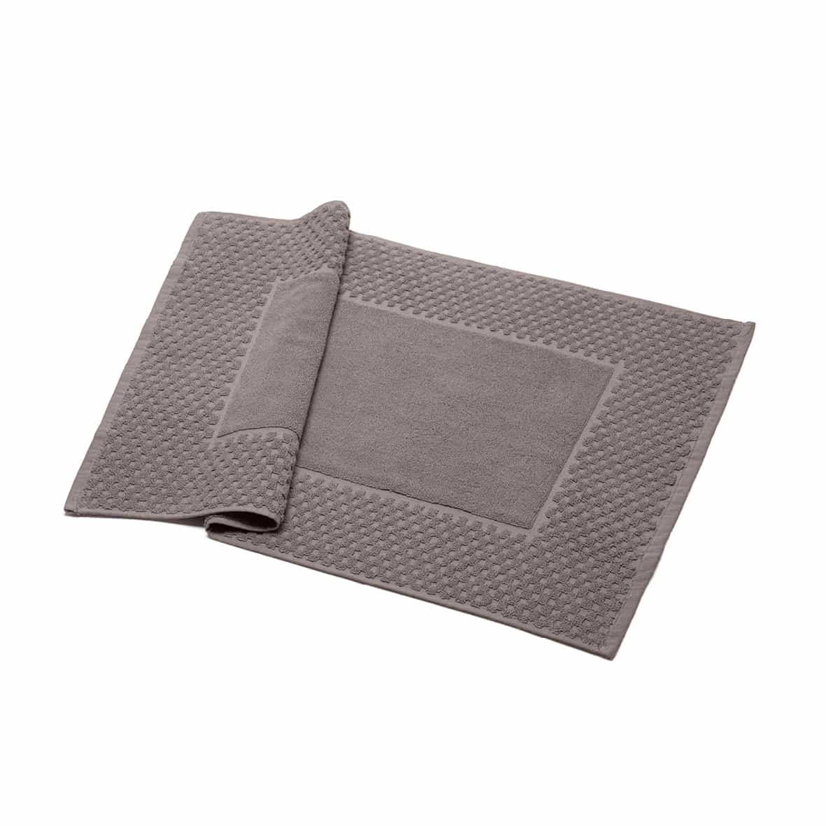 Tapis de bain coton - design 18 Brun - 50 x 70 cm