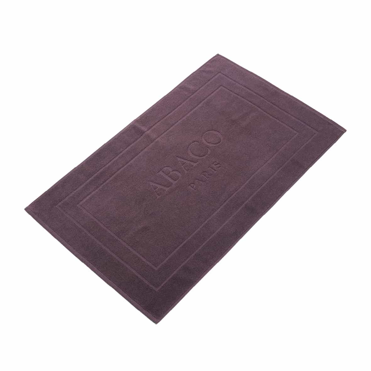 Tapis de bain coton - design 19 Mauve - 60 x 100 cm