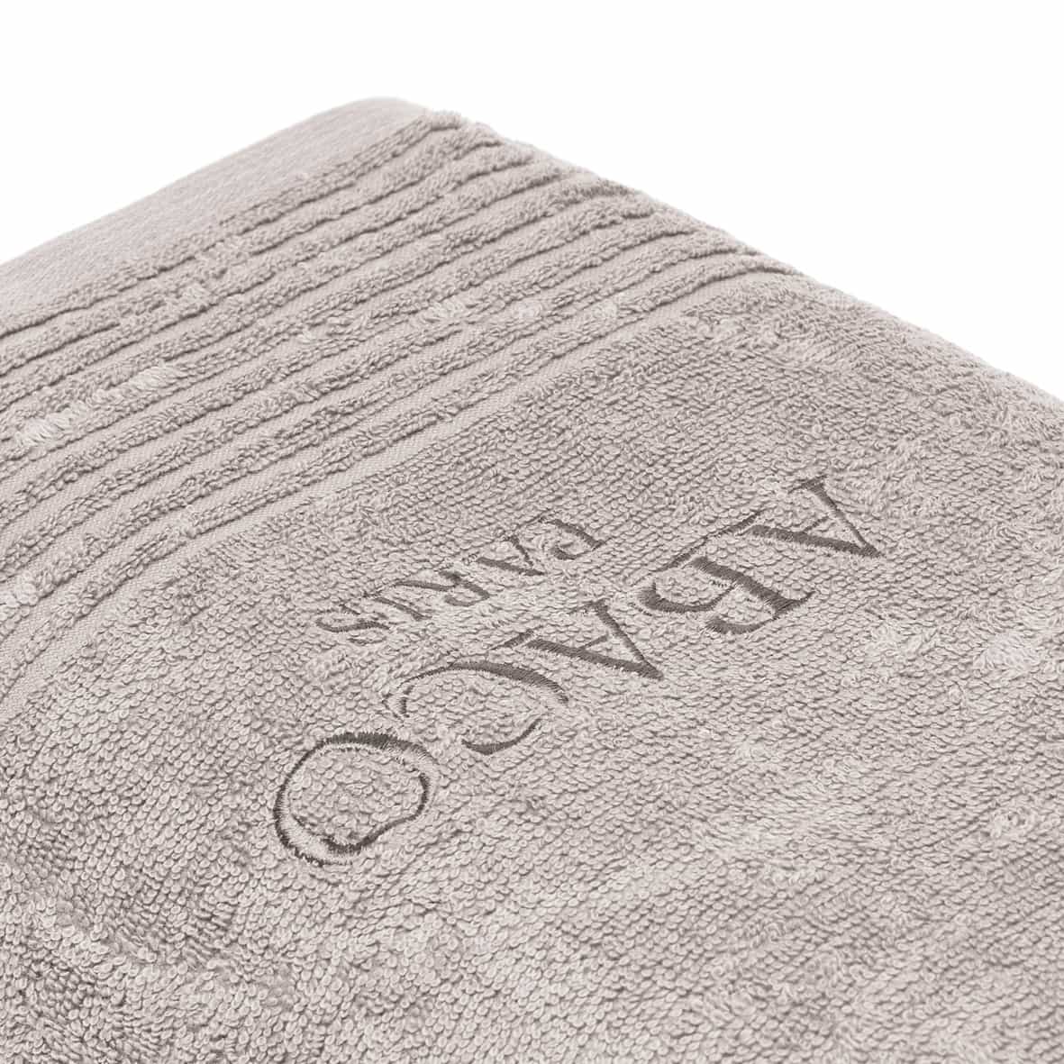 Drap de bain coton peigné LT - Ecume Sable - 100 x 150 cm – Image 2