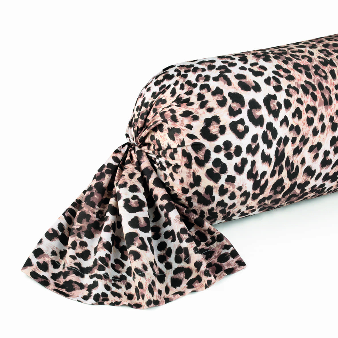 Taie de traversin satin de coton - Fauve Brun Clair - 43 x 210 cm