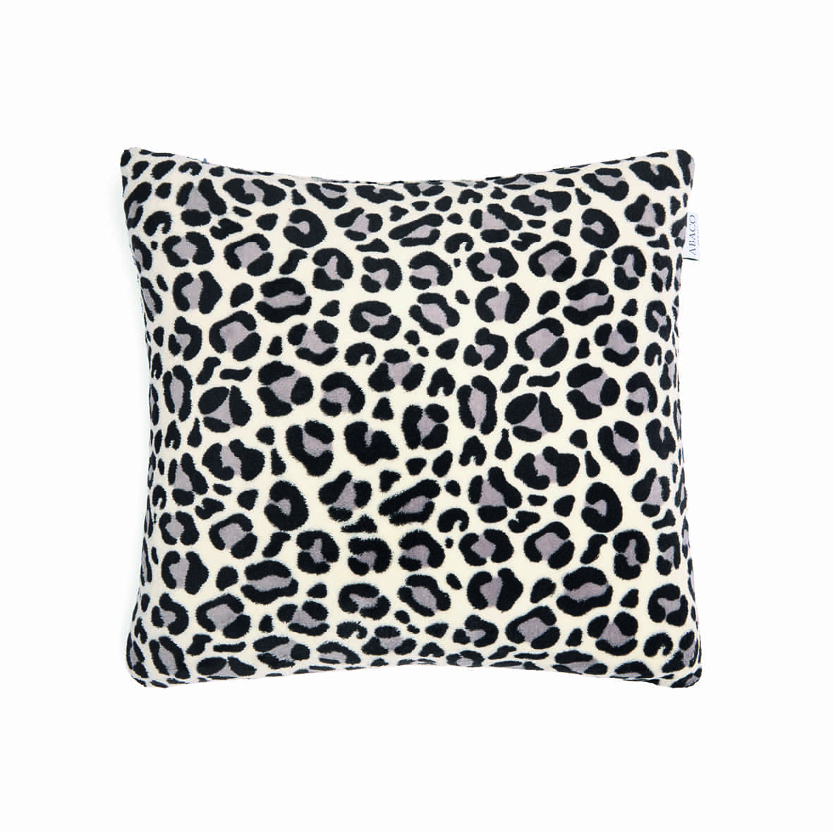Coussin polyester Séva Noir / Blanc - 45 x 45 cm
