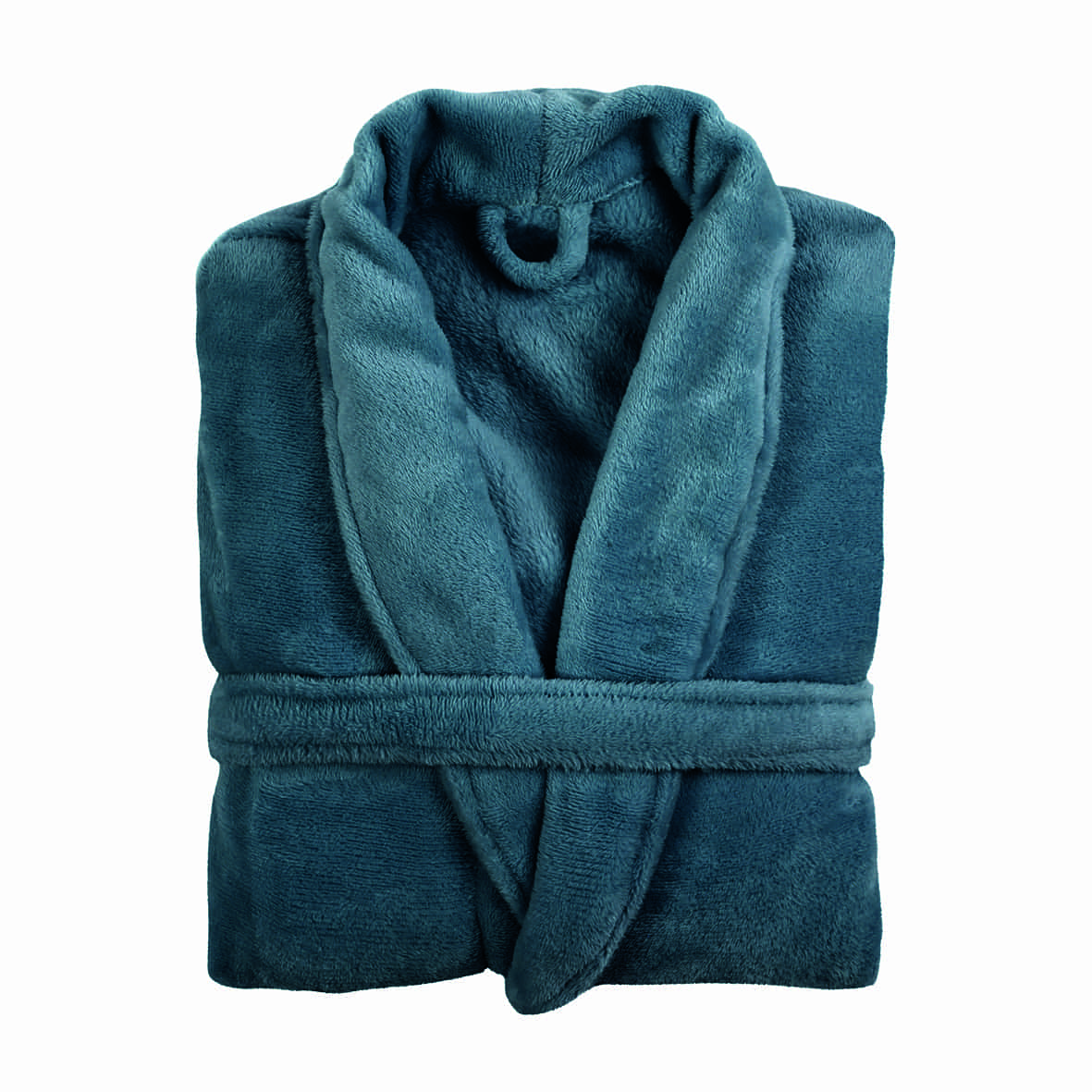 Robe de chambre polyester  Bleu - L / XL